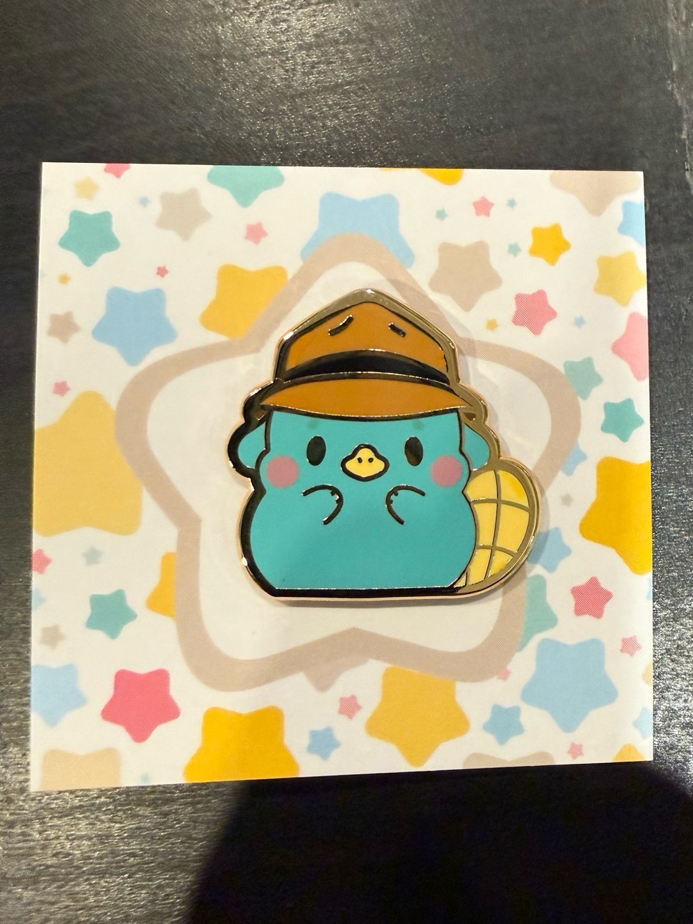 Perry the Platypus enamel pin